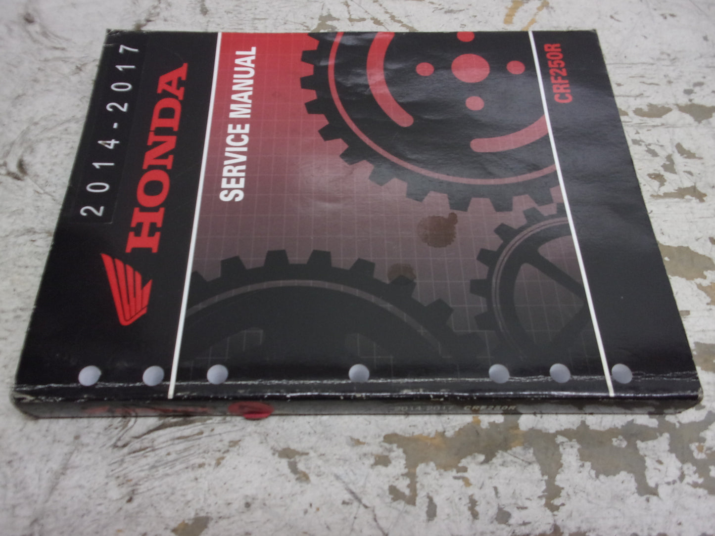 Honda Dirt Bike MX 2014-2007 CRF250R OEM Service Manual Part# 61KRN63