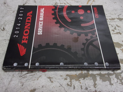 Honda Dirt Bike MX 2014-2007 CRF250R OEM Service Manual Part# 61KRN63