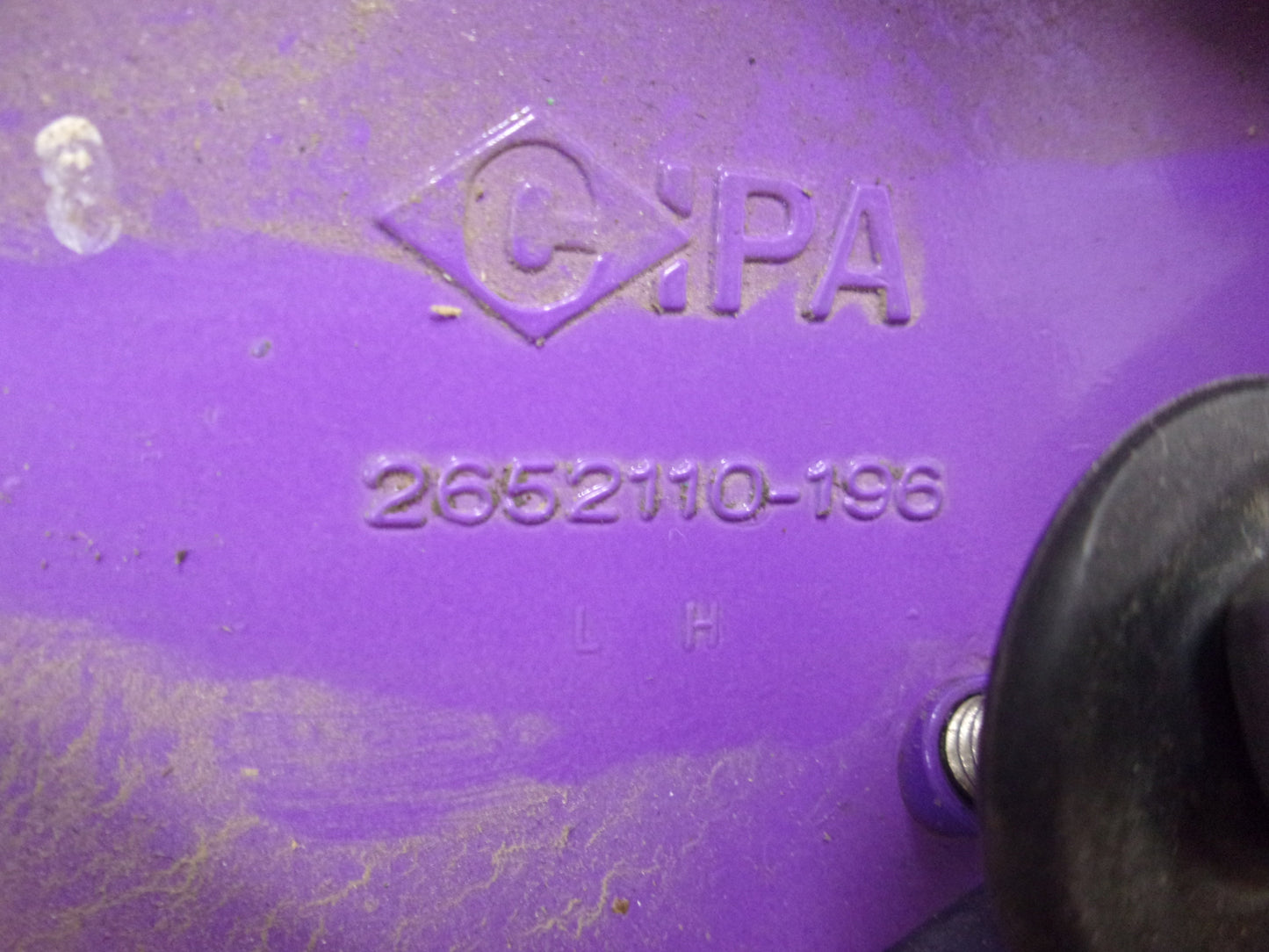 Polaris PWC Watercraft 1994-1996 SLT 750/780 OEM Purple Left Mirror 2652110-196