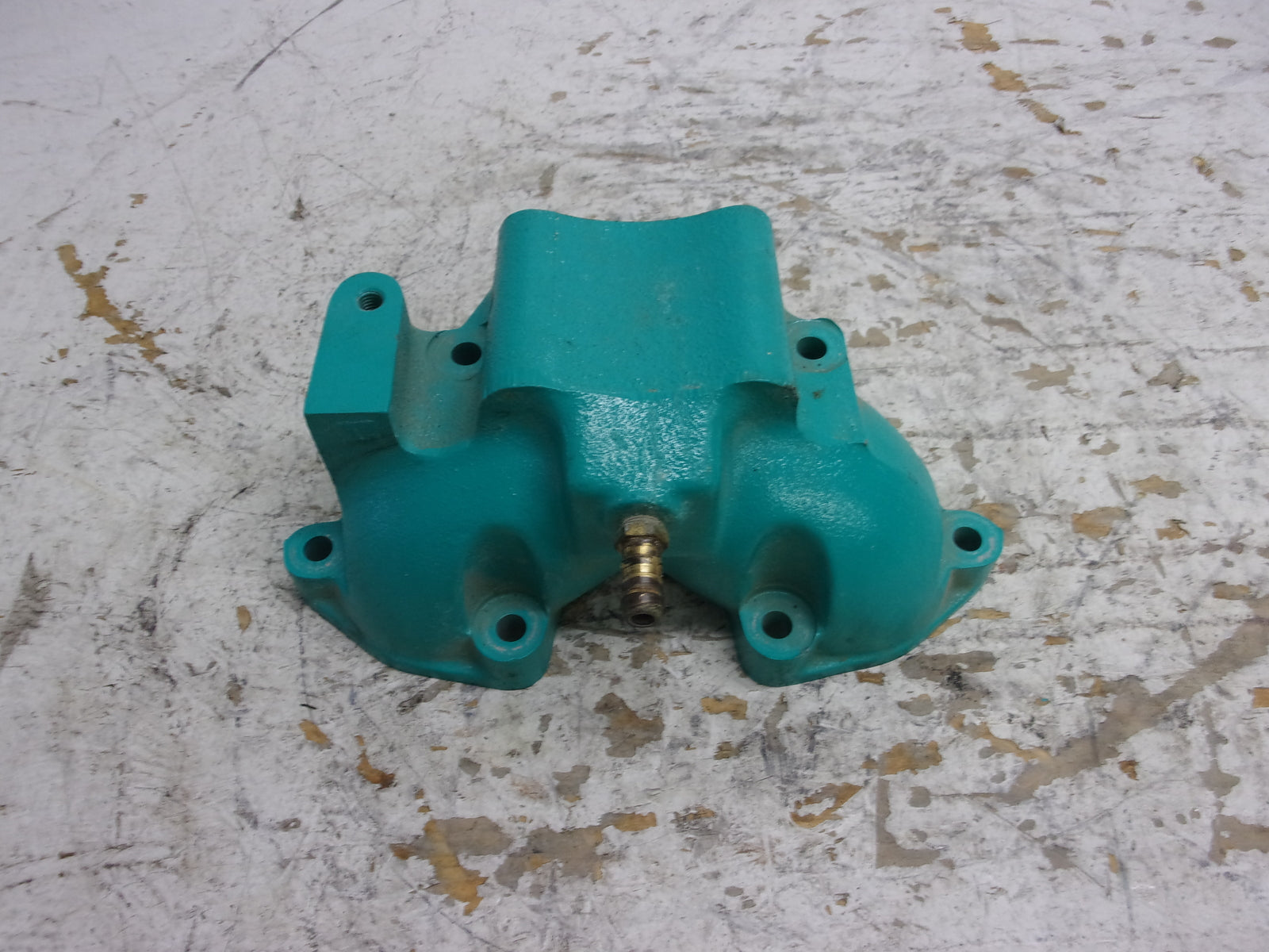 Kawasaki Jet Ski 1996-1998 STS STX 759 OEM Green Exhaust Manifold # 59081-3718