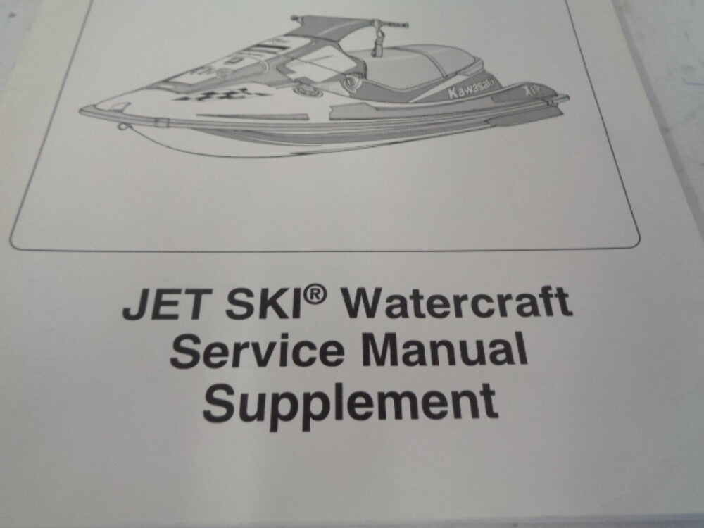 Kawasaki Jet Ski 1994 XIR 750 OEM Service Manual Supplement # 99963-0062-51