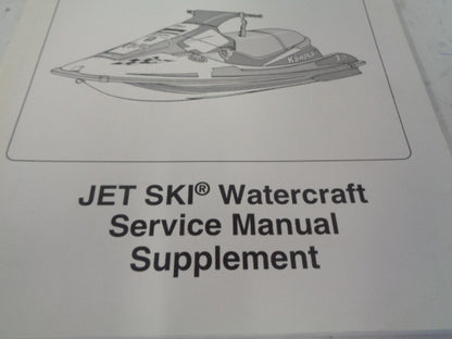 Kawasaki Jet Ski 1994 XIR 750 OEM Service Manual Supplement # 99963-0062-51