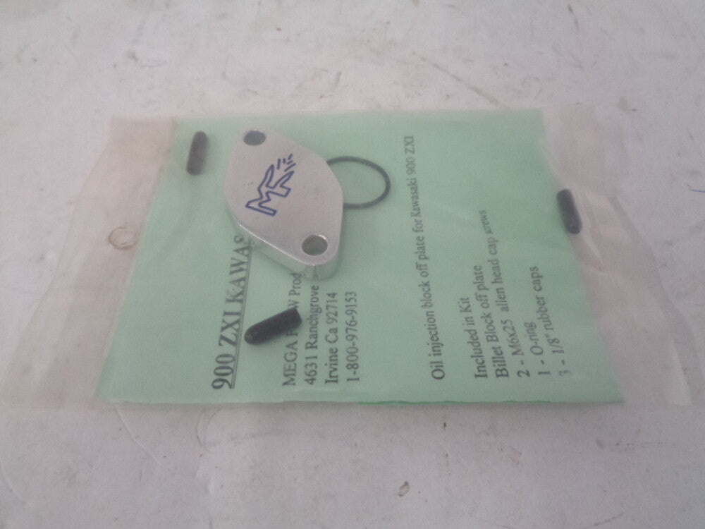 Kawasaki Jet Ski ZXI 900 NEW Megaflow Oil Injection Block Off Plate Kit