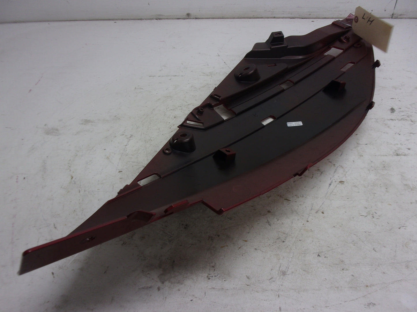 Yamaha Waverunner 2019 VX Limited OEM Red Left Side Cover Part# F2X-U377B-10-P5