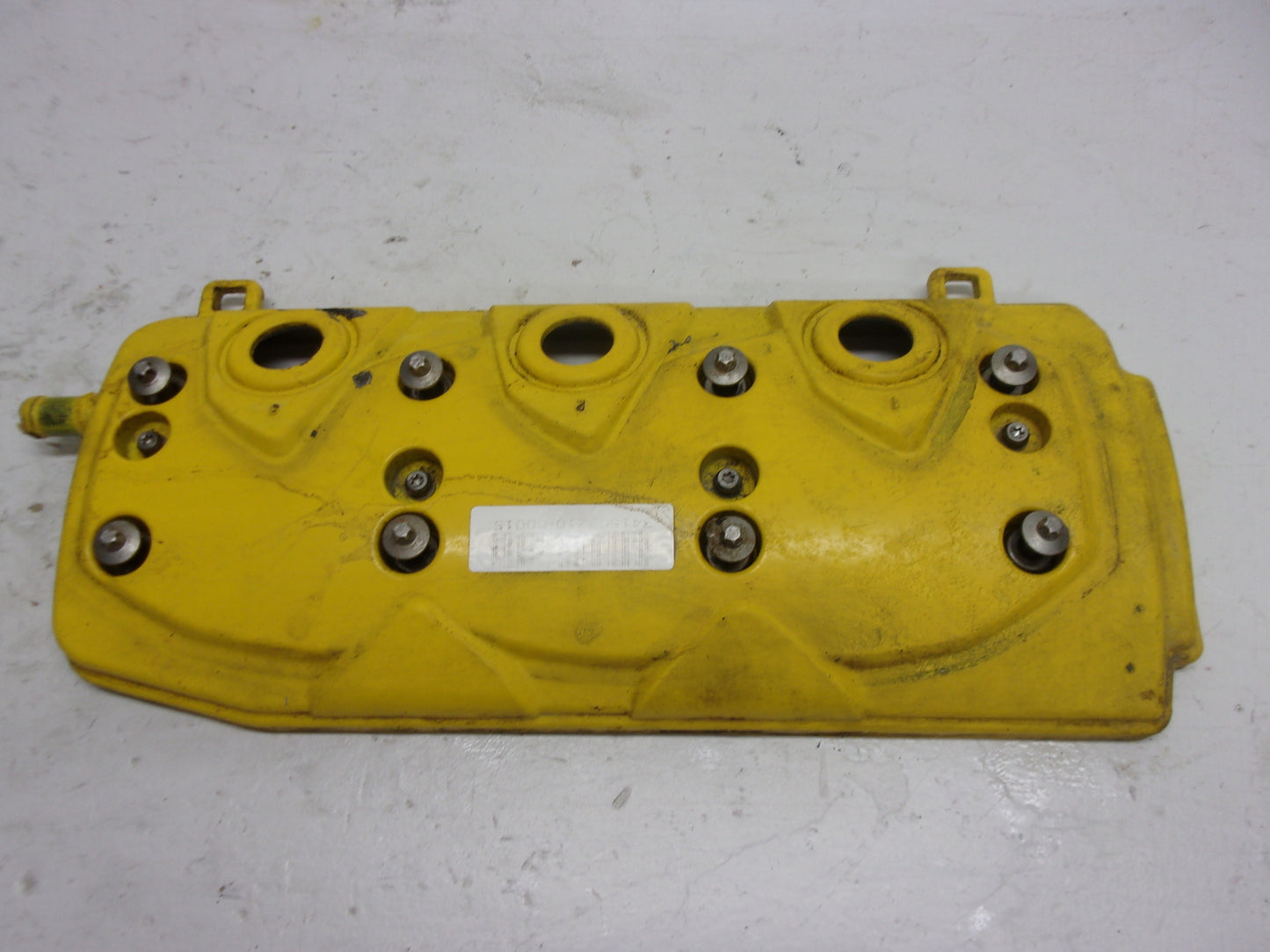Sea Doo Bombardier 2003-2005 GTX RXP RXT OEM  Yellow Valve Cover Part# 420811581