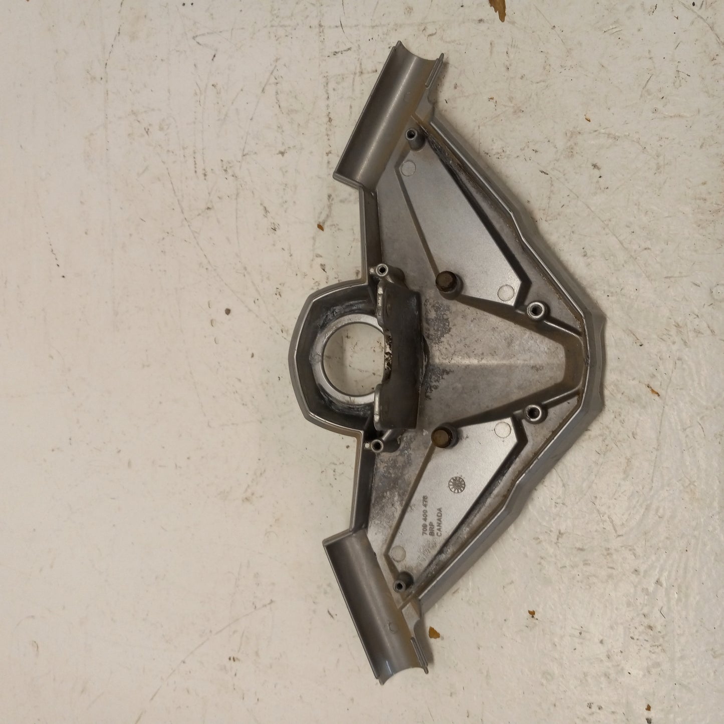 Can-Am Roadster 2008 GS 990 OEM Silver Handlebar Cover Part# 709400476