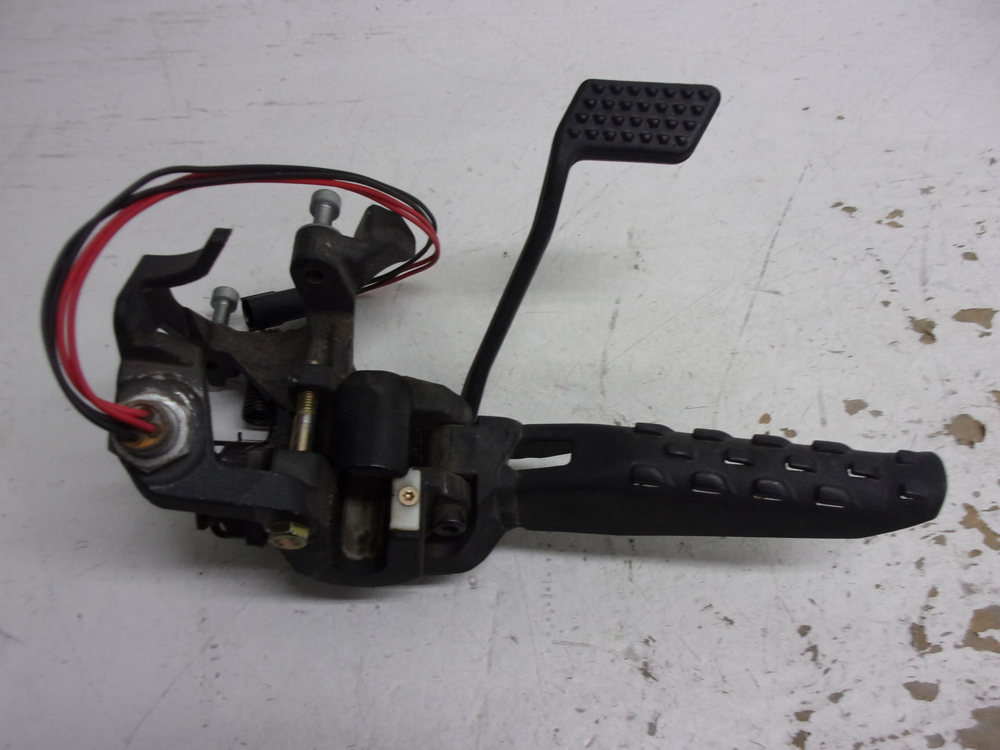 Can-Am  2019-2022 Ryker OEM Right Master Cylinder Footpeg + Support # 705601580