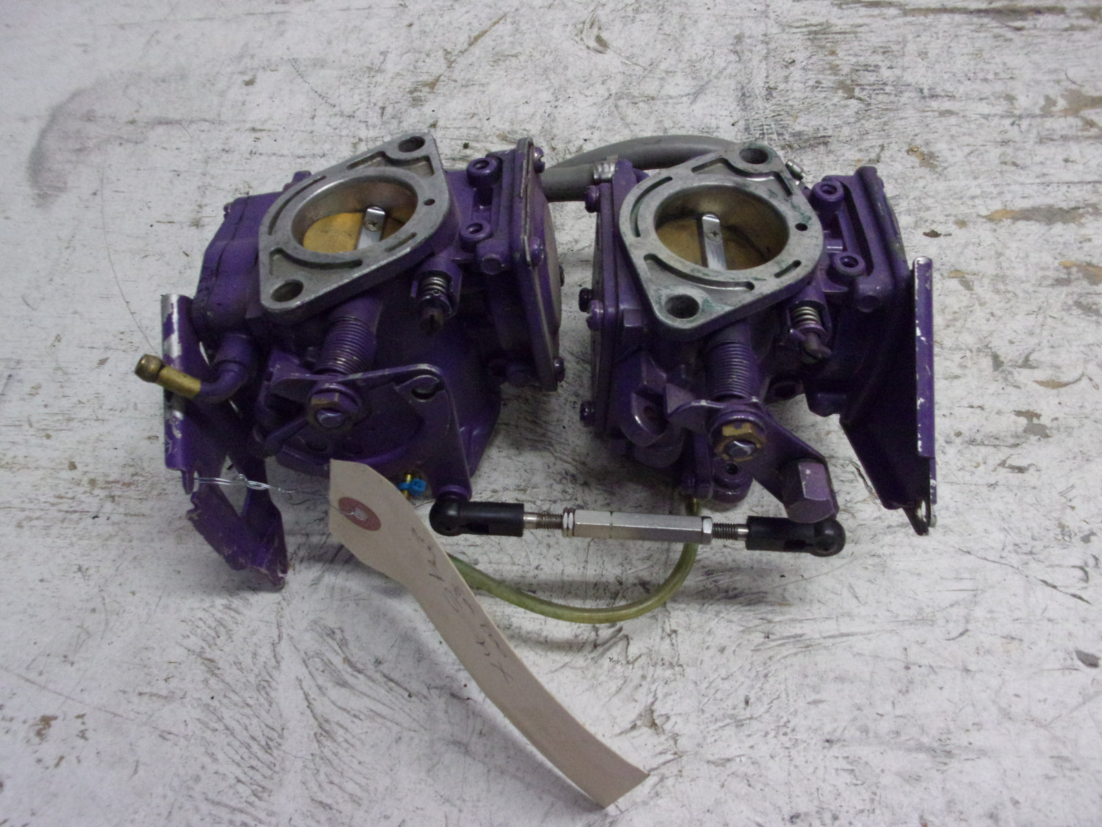 Sea Doo Bombardier 1995 HX OEM PTO / MAG Carburetor Set # 270500252 270500250