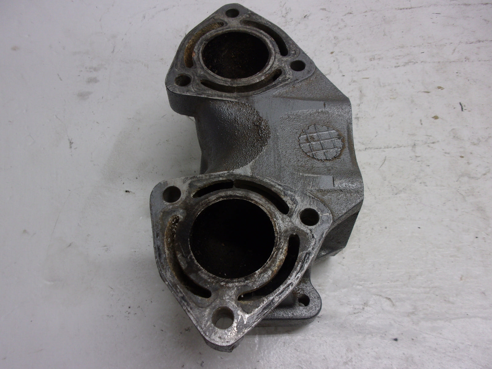 Kawasaki Jet Ski 1996-1998 STS STX 759 OEM Silver Exhaust Manifold # 59081-3718