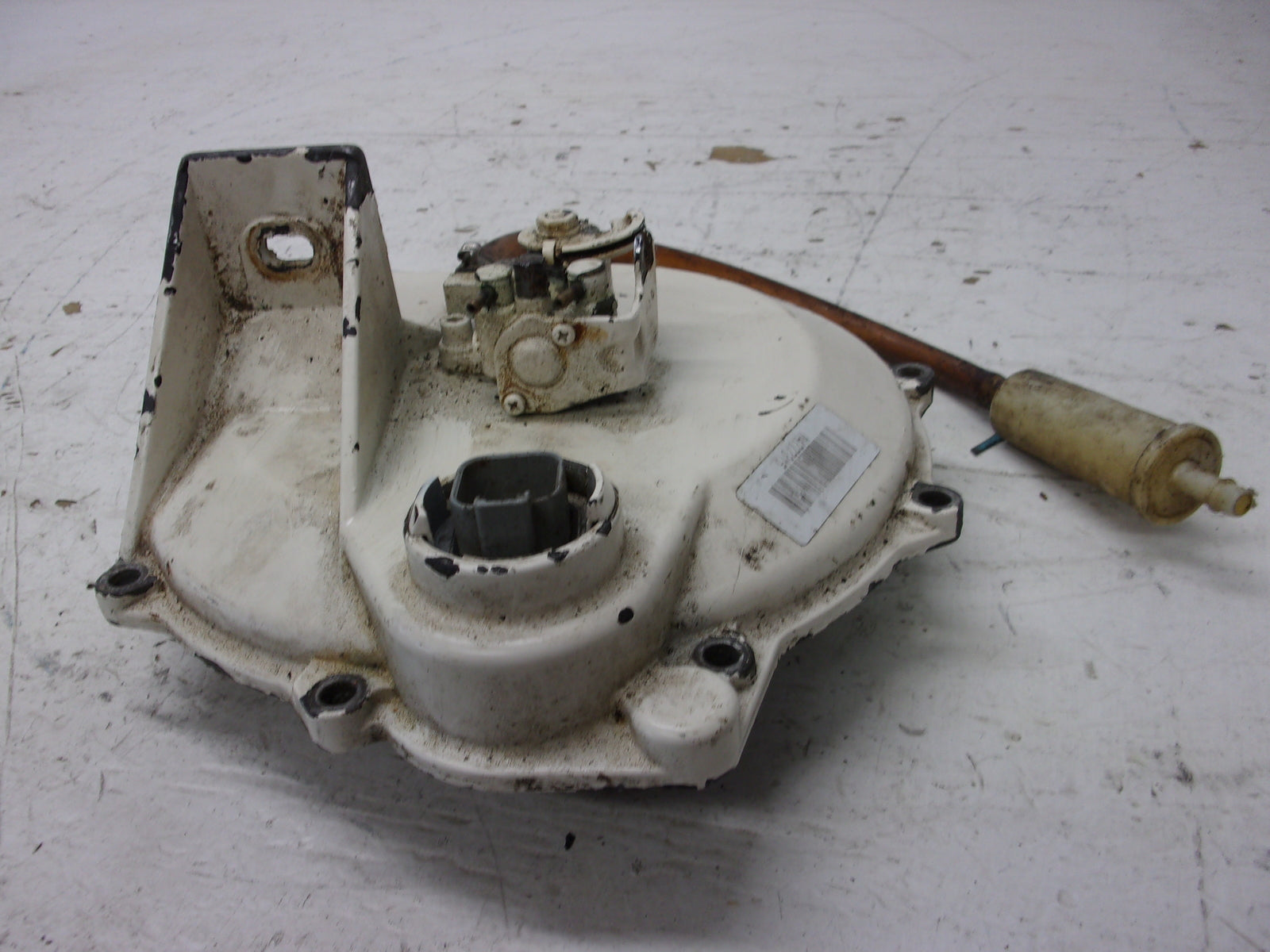 Sea Doo Bombardier 1995-1997 GSX GTX XP SPX OEM White Ignition Cover # 290810721