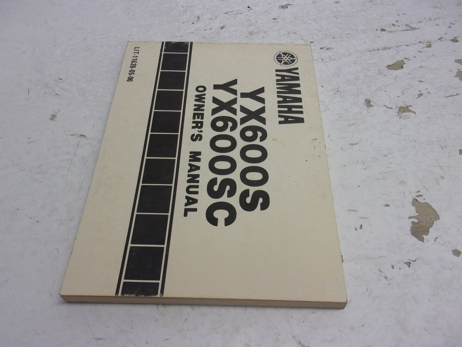 Yamaha Owners Manual 1986 YX600S YX600SC LIT-11626-05-06