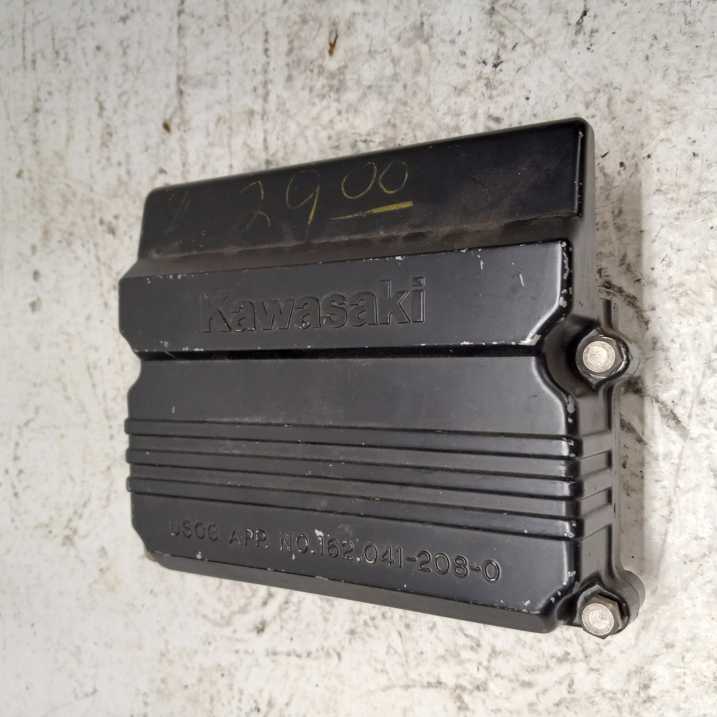Kawasaki Jet Ski 1989-1990 JS550 550SX Flame Arrester Case & Cover # 59421-3704