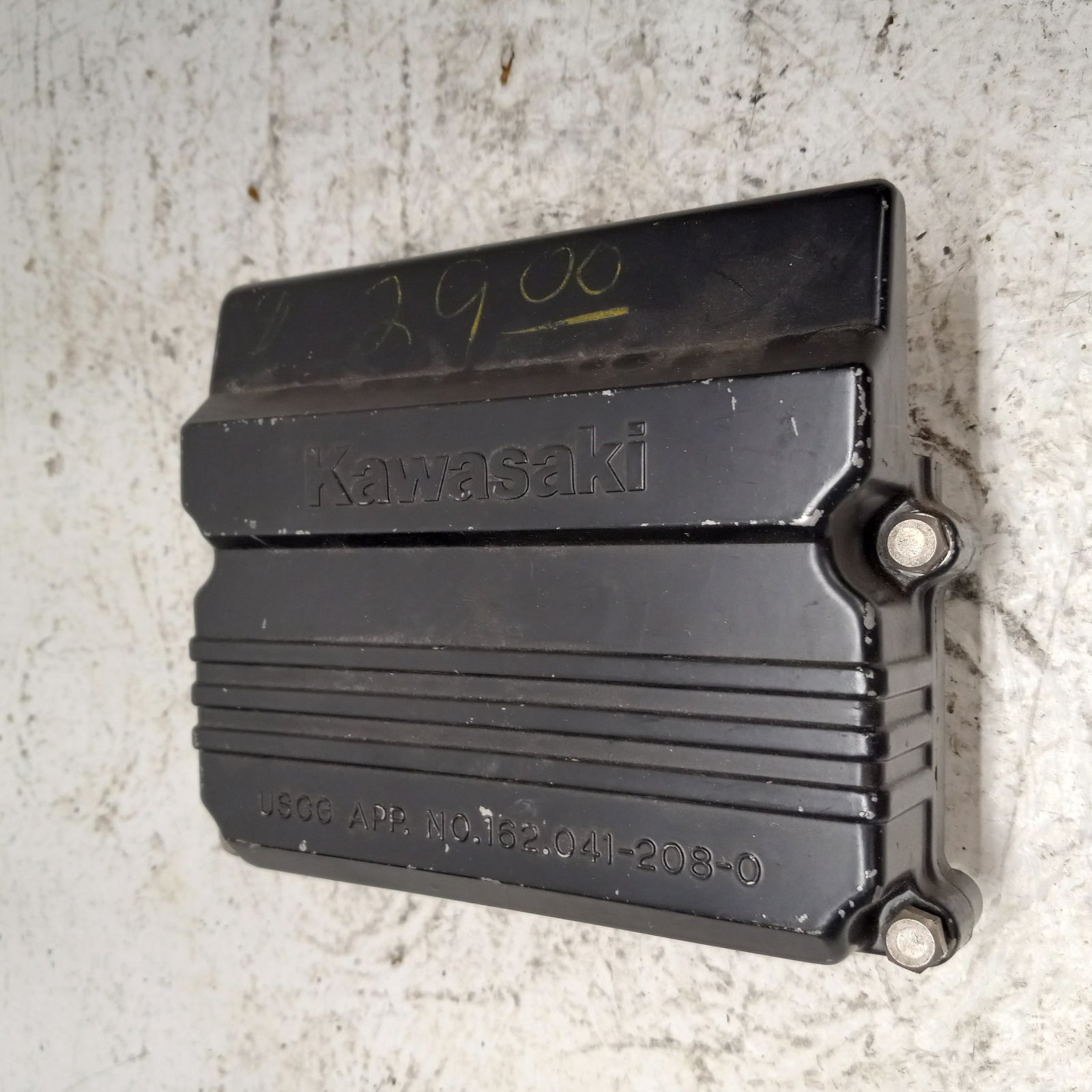 Kawasaki Jet Ski 1989-1990 JS550 550SX Flame Arrester Case & Cover # 59421-3704
