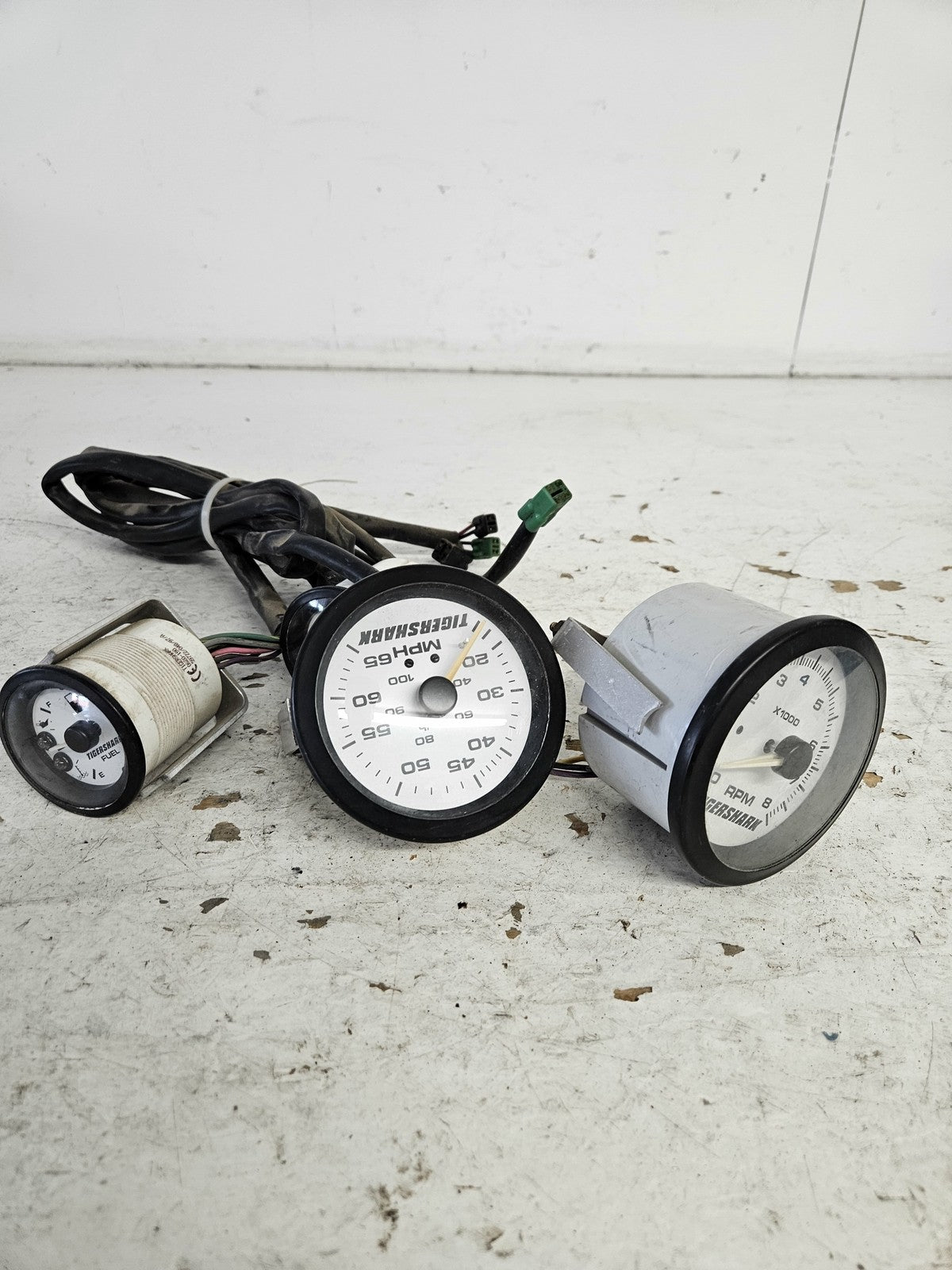 Tigershark Watercraft 1997 Daytona 1000 OEM Complete Gauge Set Part# 0620-189