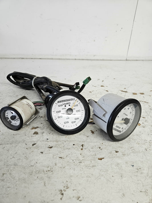 Tigershark Watercraft 1997 Daytona 1000 OEM Complete Gauge Set Part# 0620-189