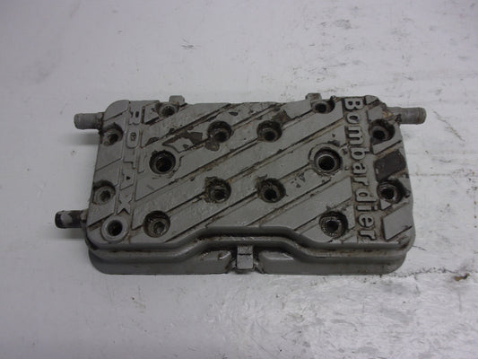 Sea Doo Bombardier 2003-2005 GTI 3D RFI 787 Cylinder Head + Cover # 420923308