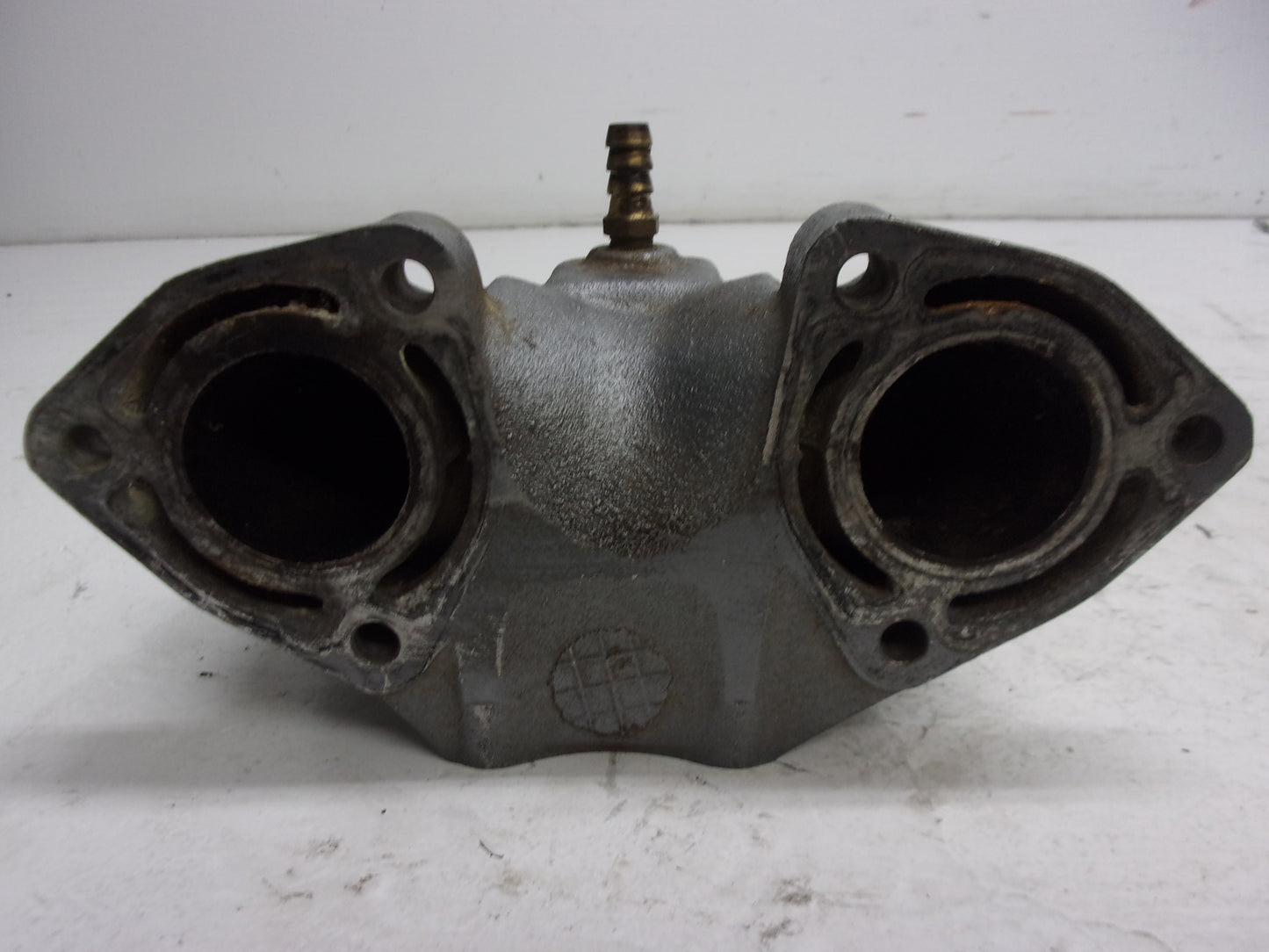 Kawasaki Jet Ski 1996-1998 STS STX 759 OEM Silver Exhaust Manifold # 59081-3718