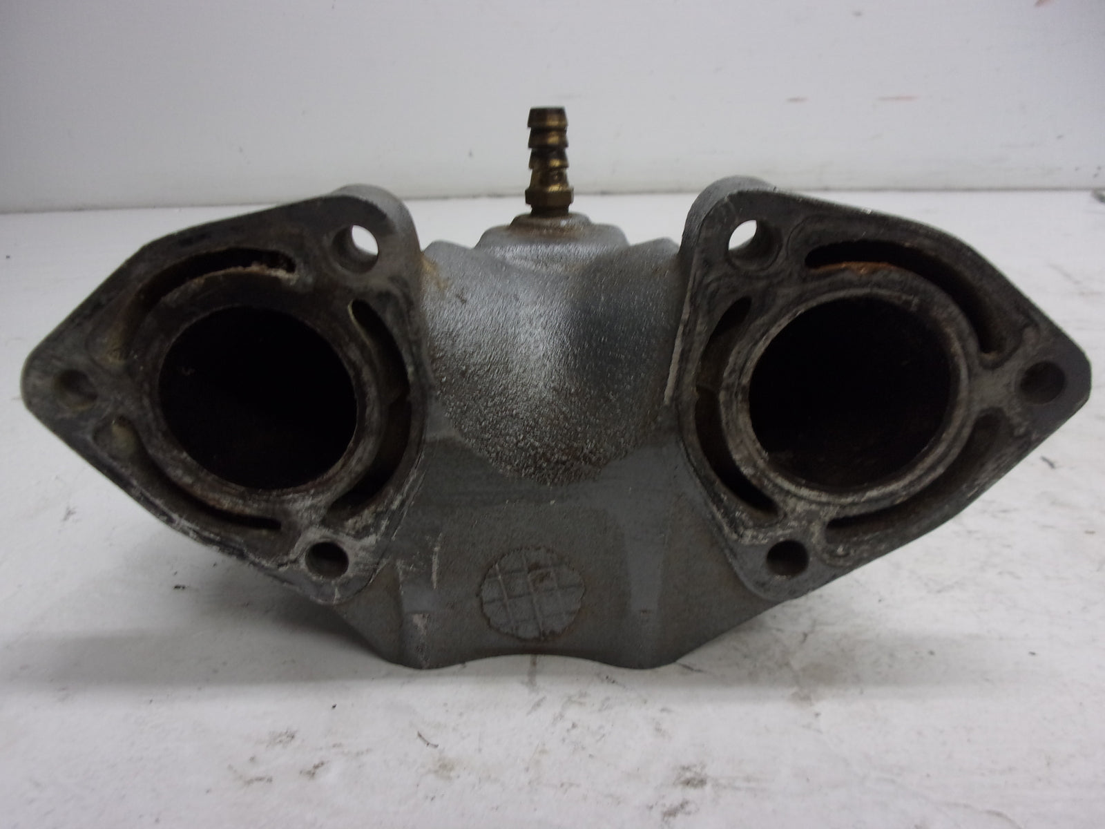 Kawasaki Jet Ski 1996-1998 STS STX 759 OEM Silver Exhaust Manifold # 59081-3718