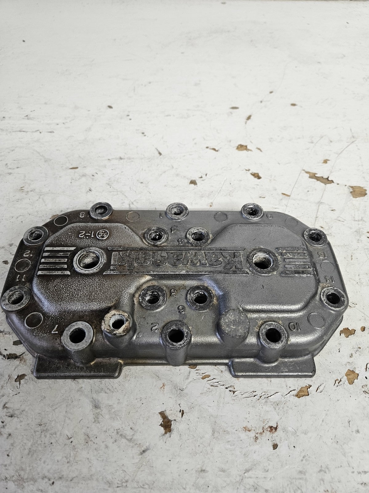 Kawasaki Jet Ski 1991-1995 650 Jet Mate X2 TS SC Silver Cylinder Head 11001-3716