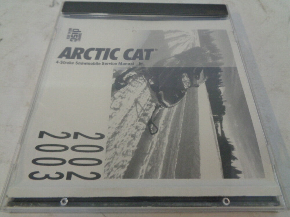Arctic Cat 2002-2003 Snowmobile Service Manual CD Disc Part# 2256-983