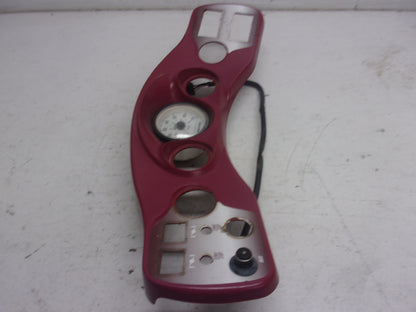 SeaDoo Jet Boat 1999 Challenger 1800 OEM Red Dash Panel & Speedometer 204470326