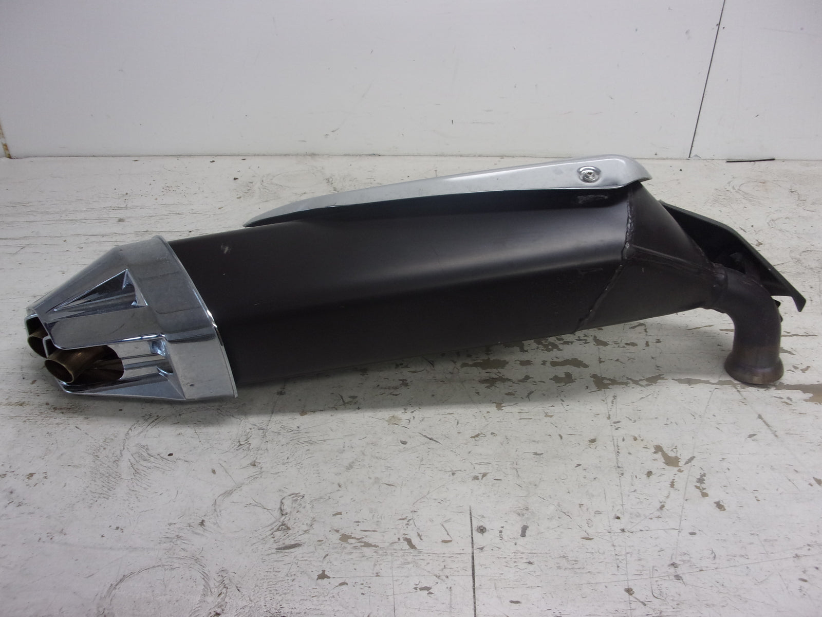 Can-Am Roadster 2014-2015 Spyder RT LTD , F3 Chrome Exhaust Muffler # 707601341