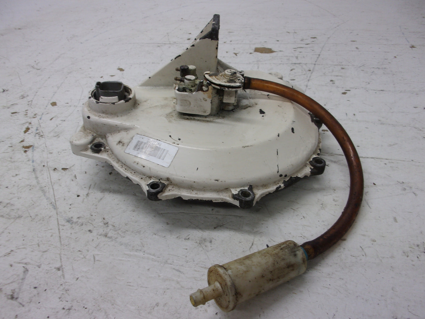 Sea Doo Bombardier 1995-1997 GSX GTX XP SPX OEM White Ignition Cover # 290810721
