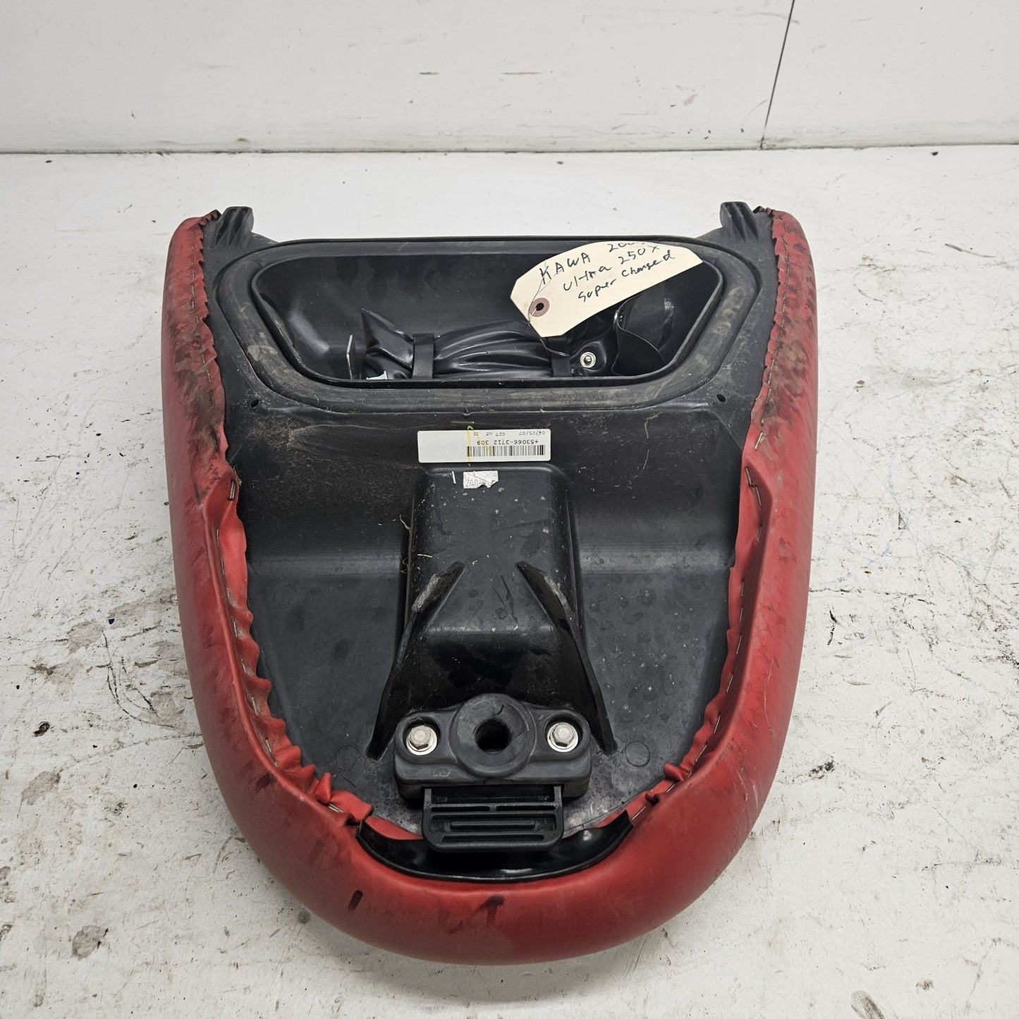 Kawasaki Jet Ski 2007-2008 Ultra 250 / LX OEM Red Passenger Seat 53066-3712-309