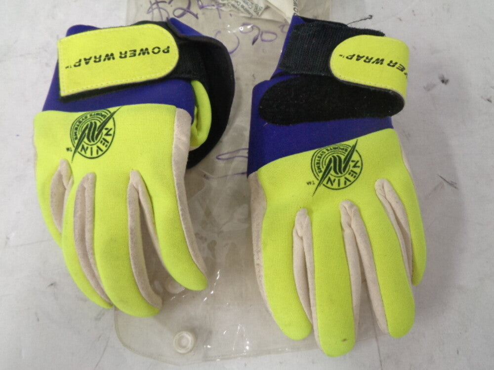 Personal Watercraft PWC New Vintage PowerGrip Full Finger Riding Gloves Small