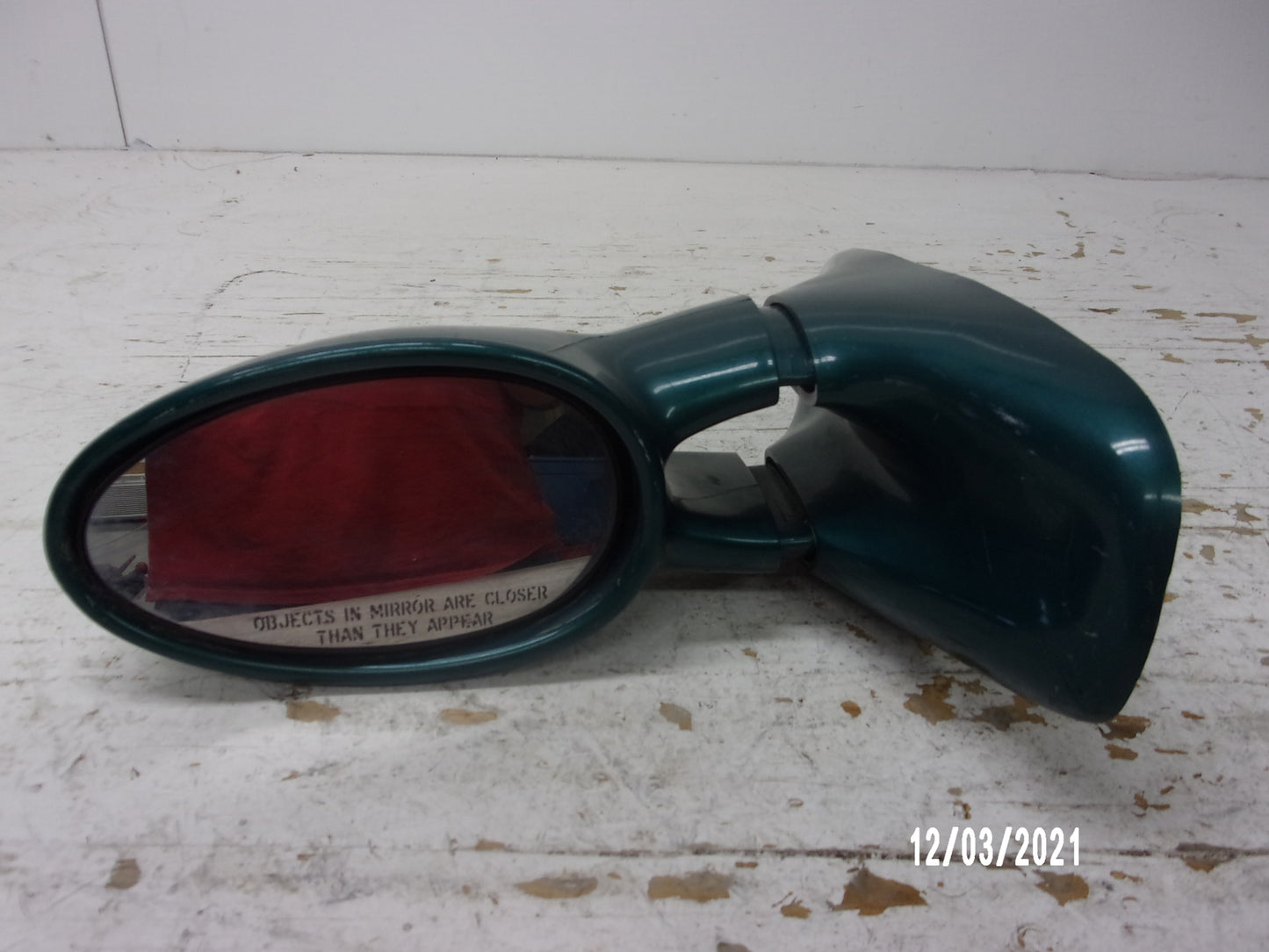 Sea Doo Bombardier PWC 1997 GTX OEM Green Complete Left Mirror Part# 293500265