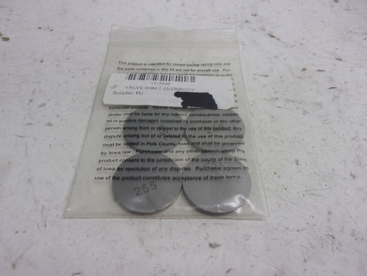 K&L Supply - 13-7646 - 29.00mm Valve Shim Refill, 2.55mm (5 Pack) Part# 13-7646