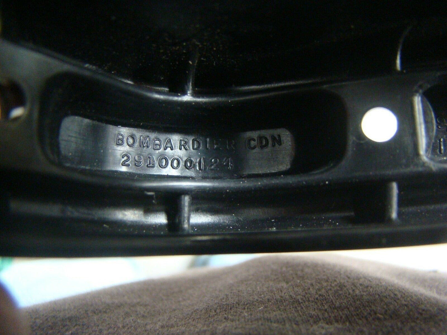 Sea-Doo Bombardier 1989-1993 SP SPX Rear Black Corner Bumper Part# 291000124 New