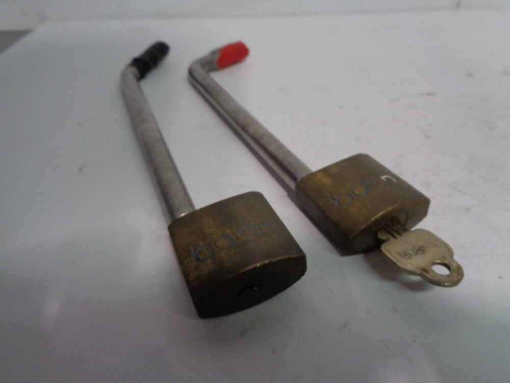 Personal Watercraft / Trailer Hitch Lock Set Qty:1 9" Lock , Qty:1 8" Lock