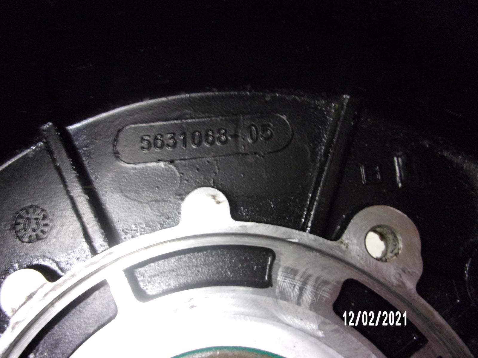 Polaris PWC Watercraft 1999-2004 Genesis SLX SLH Virage Flywheel Cover # 1201938