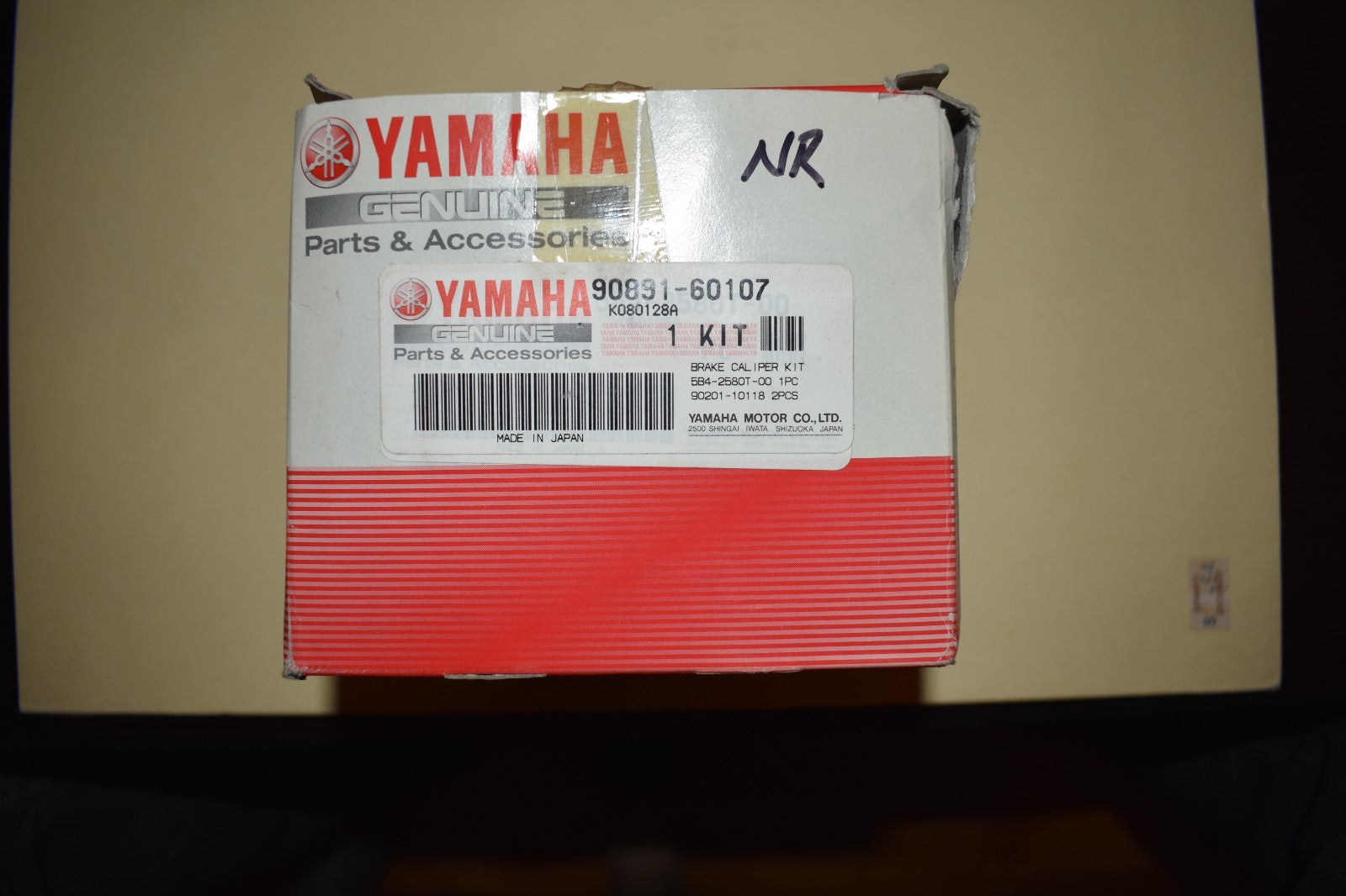 New 2008-12 Yamaha Rhino 450/700 Left Front Caliper Kit 90891-60107
