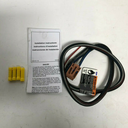 Tow Ready GMC Chevrolet Single Plug Brake Control Wiring Adapter Part# 20263