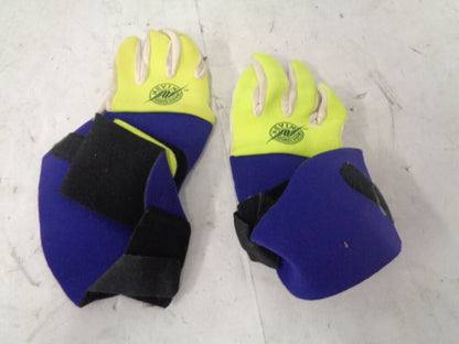 Personal Watercraft New Vintage PowerGrip Full Finger Riding Gloves Extra Small