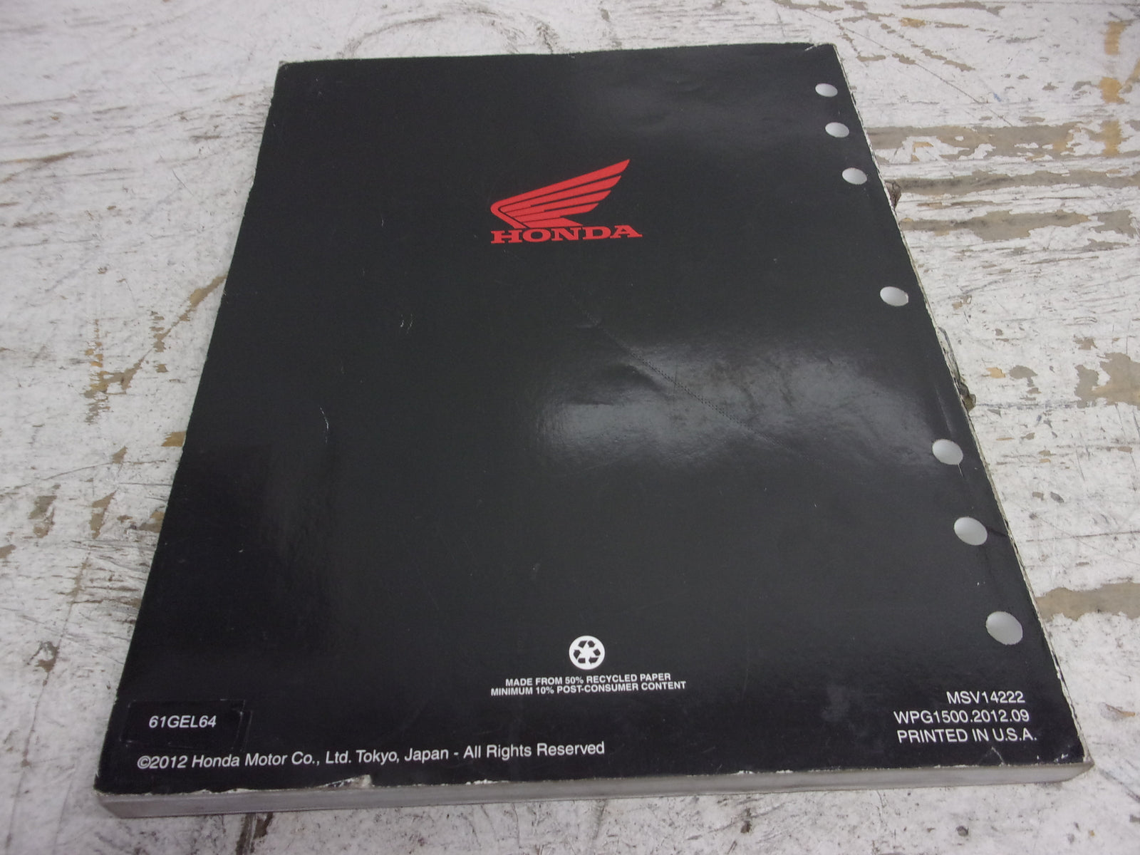 Honda Dirt Bike MX 2004-2019 CRF50R OEM Service Manual Part# 61GEL64