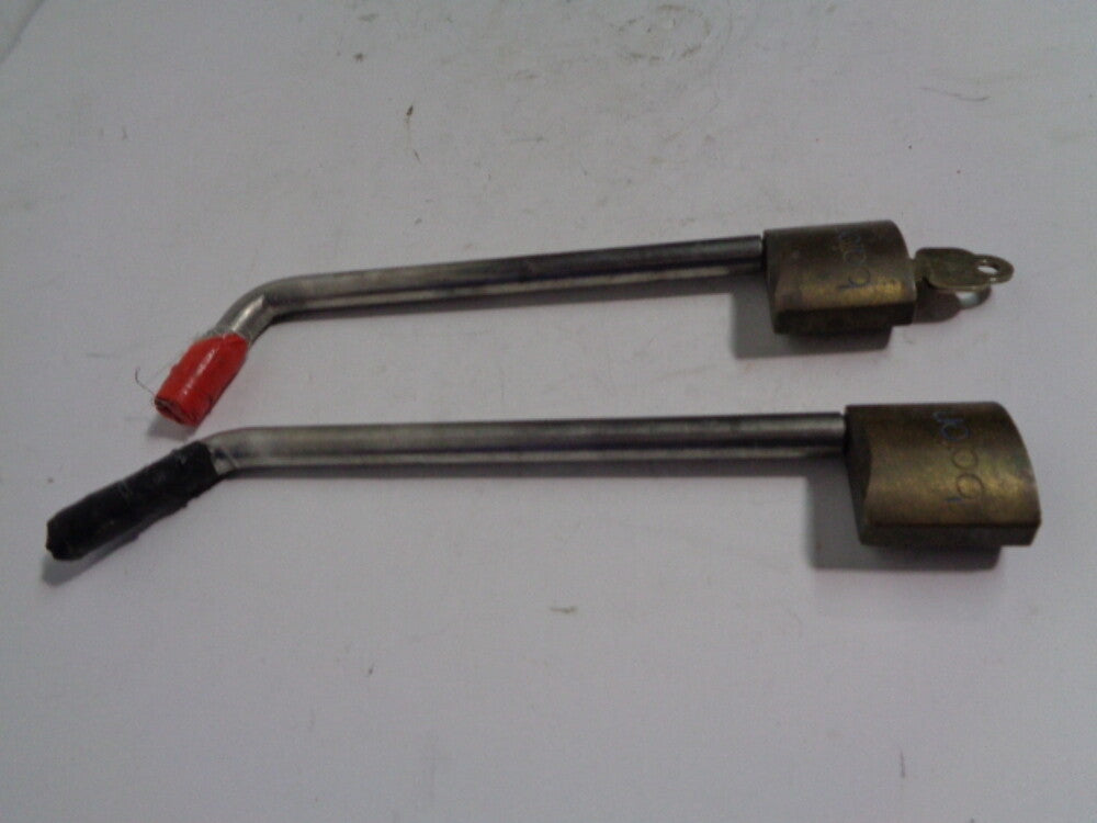 Personal Watercraft / Trailer Hitch Lock Set Qty:1 9" Lock , Qty:1 8" Lock