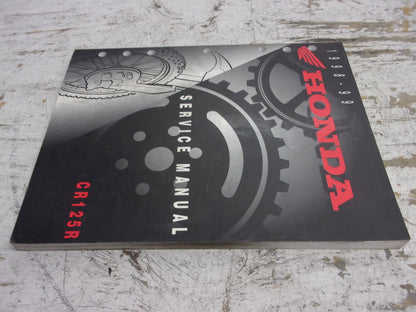 Honda Dirt Bike MX 1998-1999 CR125R OEM Service Manual Part# 61KZ451