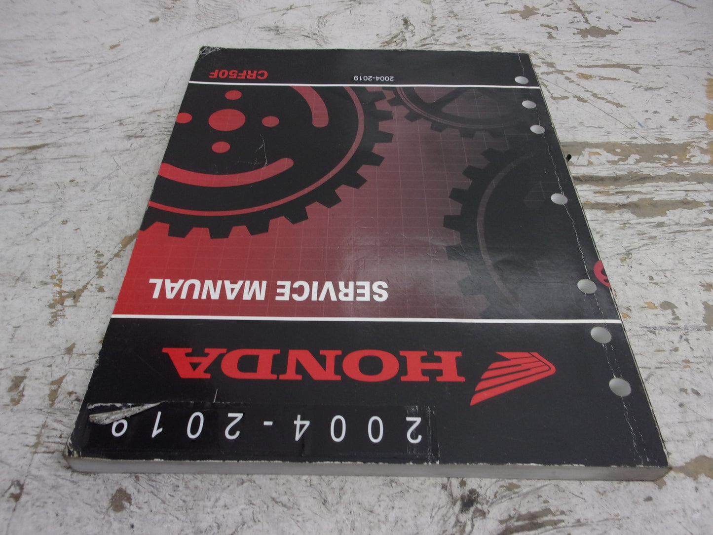 Honda Dirt Bike MX 2004-2019 CRF50R OEM Service Manual Part# 61GEL64