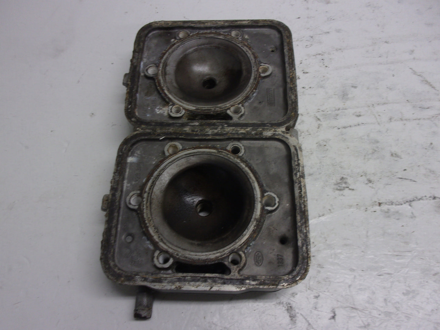 Sea Doo Bombardier 2003-2005 GTI 3D RFI 787 Cylinder Head + Cover # 420923308