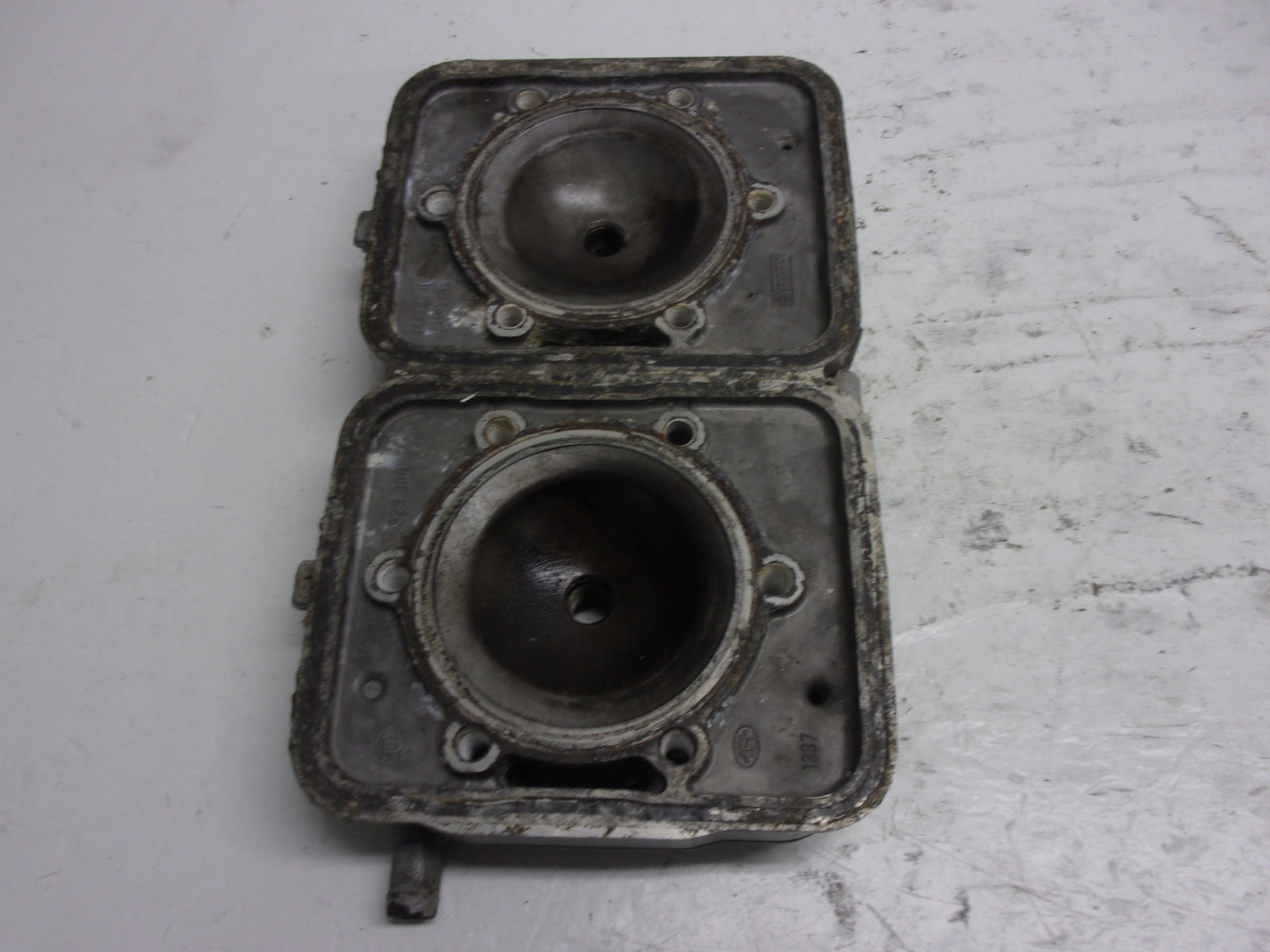 Sea Doo Bombardier 2003-2005 GTI 3D RFI 787 Cylinder Head + Cover # 420923308