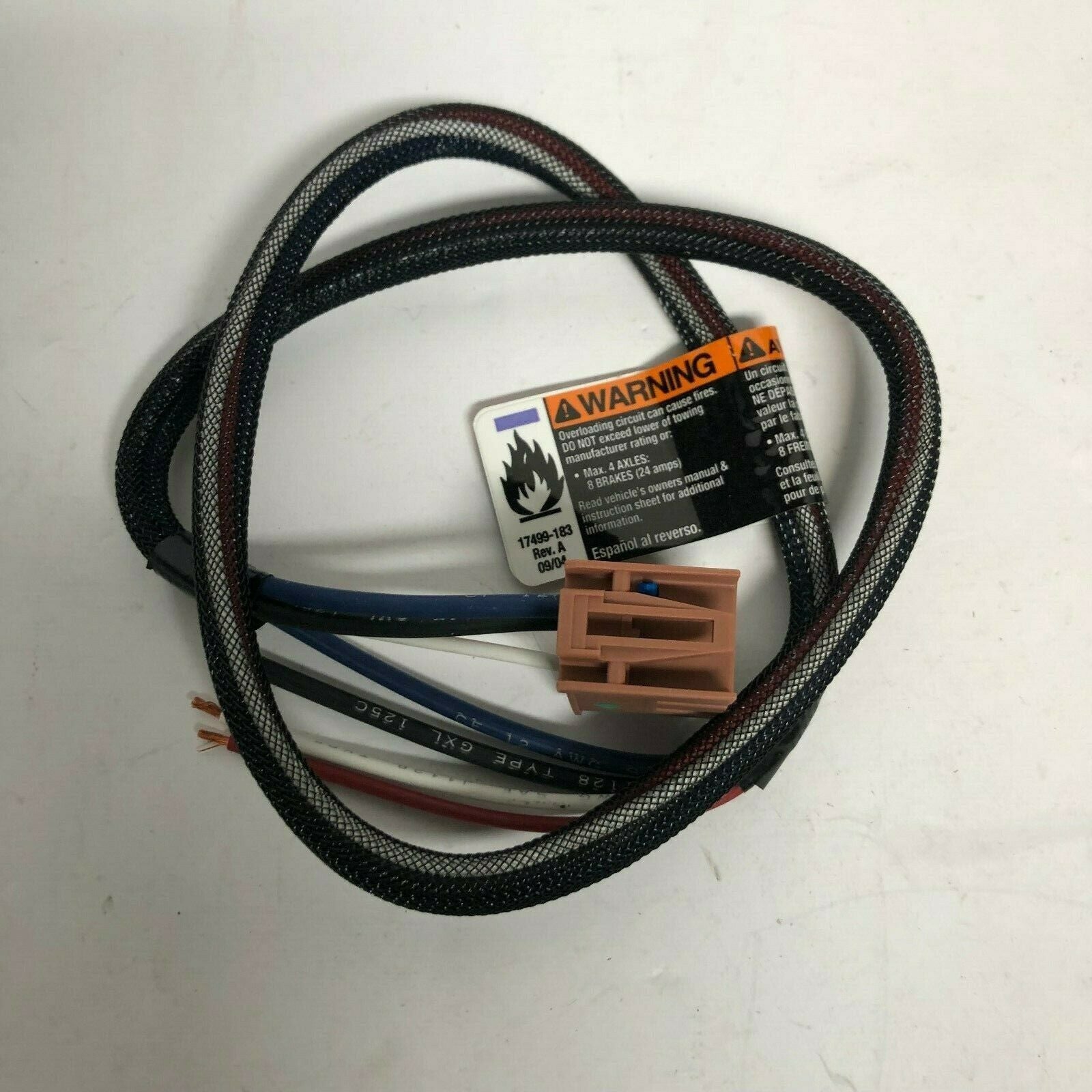 Tow Ready GMC Chevrolet Single Plug Brake Control Wiring Adapter Part# 20263
