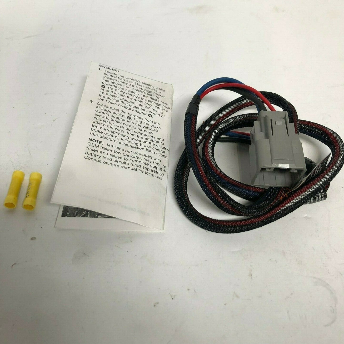 Tow Ready Ford F-Series Single Plug Brake Control Wiring Adapter Part# 20267