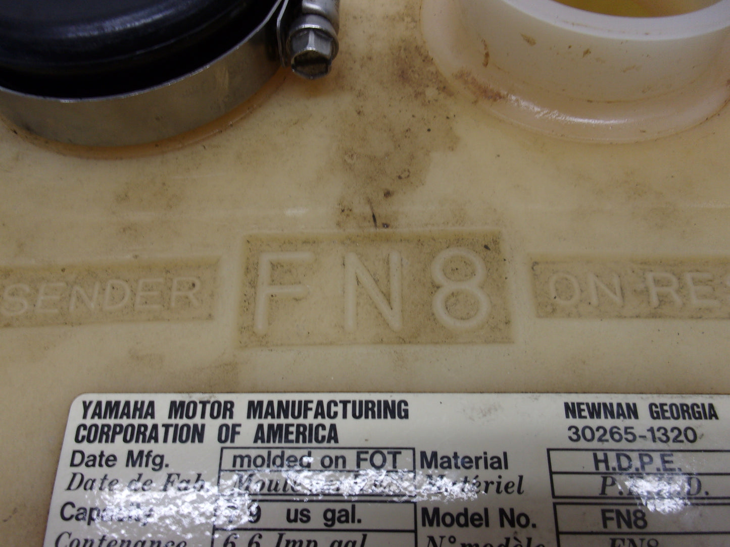 Yamaha Waverunner 1994-1995 VXR 650/700 OEM Fuel Tank Assembly # FN8-67711-01-00
