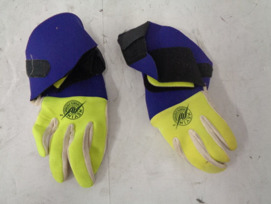 Personal Watercraft New Vintage PowerGrip Full Finger Riding Gloves Extra Small