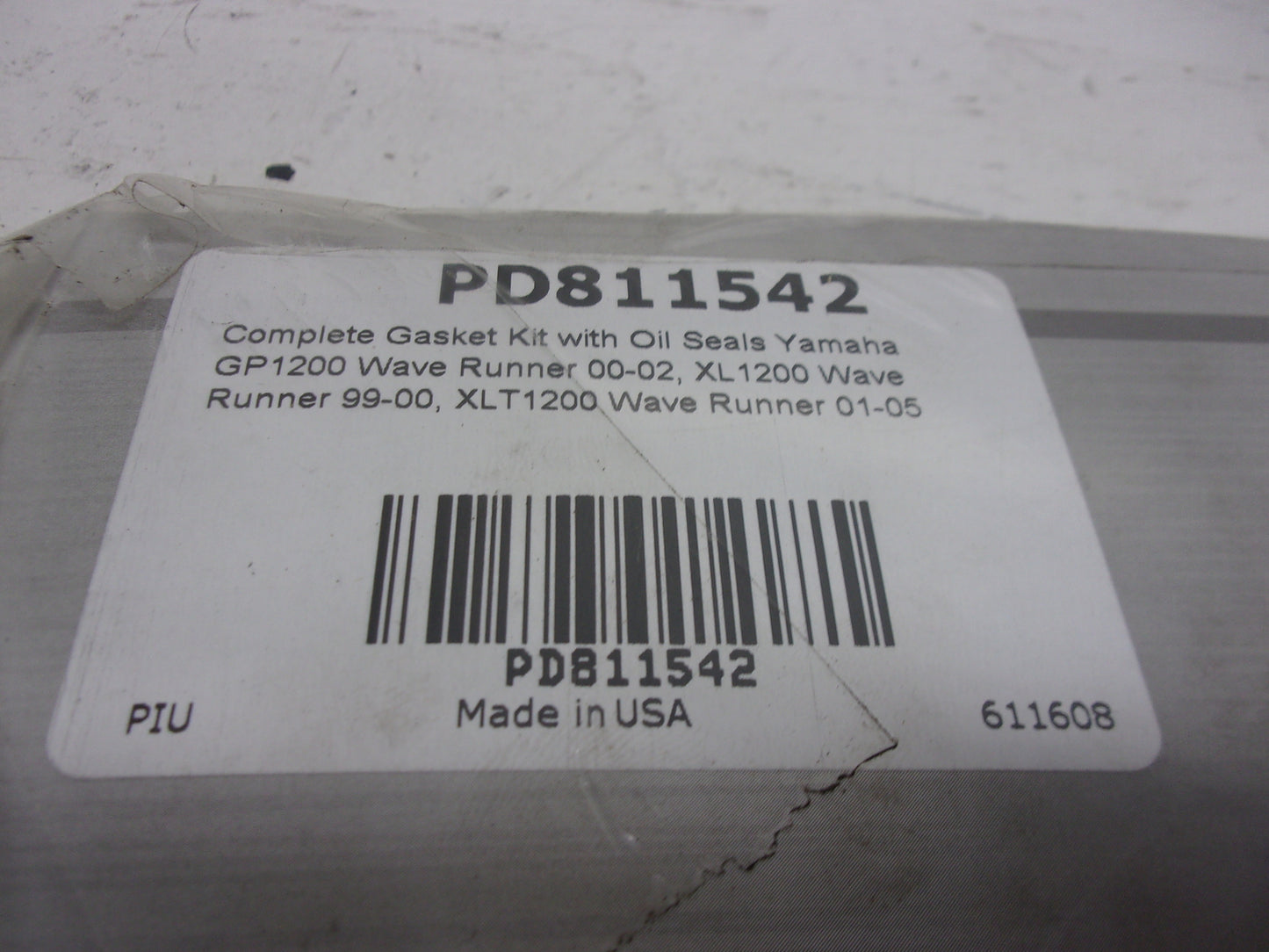 Yamaha NOS JetLyne Yamaha Engine Gasket Kit 1999-2002 GP XL SUV1200 # PD811542