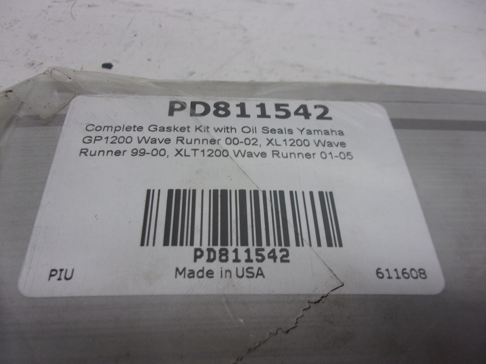 Yamaha NOS JetLyne Yamaha Engine Gasket Kit 1999-2002 GP XL SUV1200 # PD811542