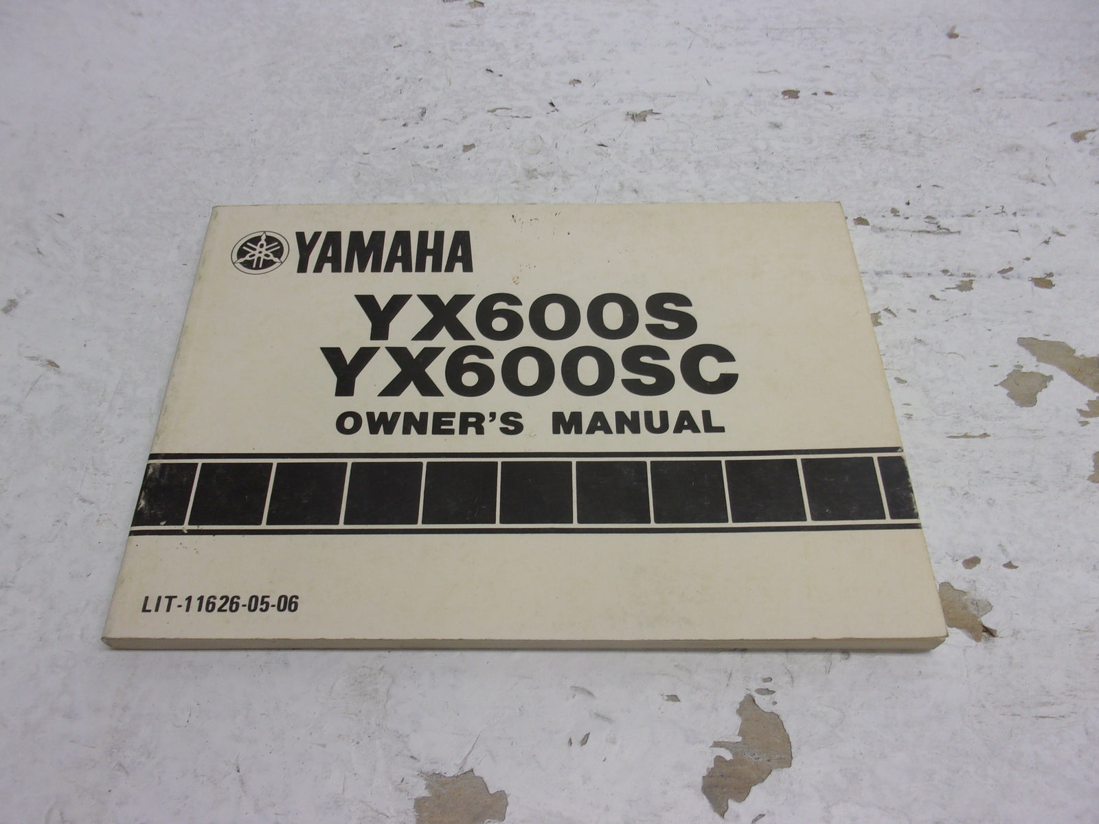 Yamaha Owners Manual 1986 YX600S YX600SC LIT-11626-05-06